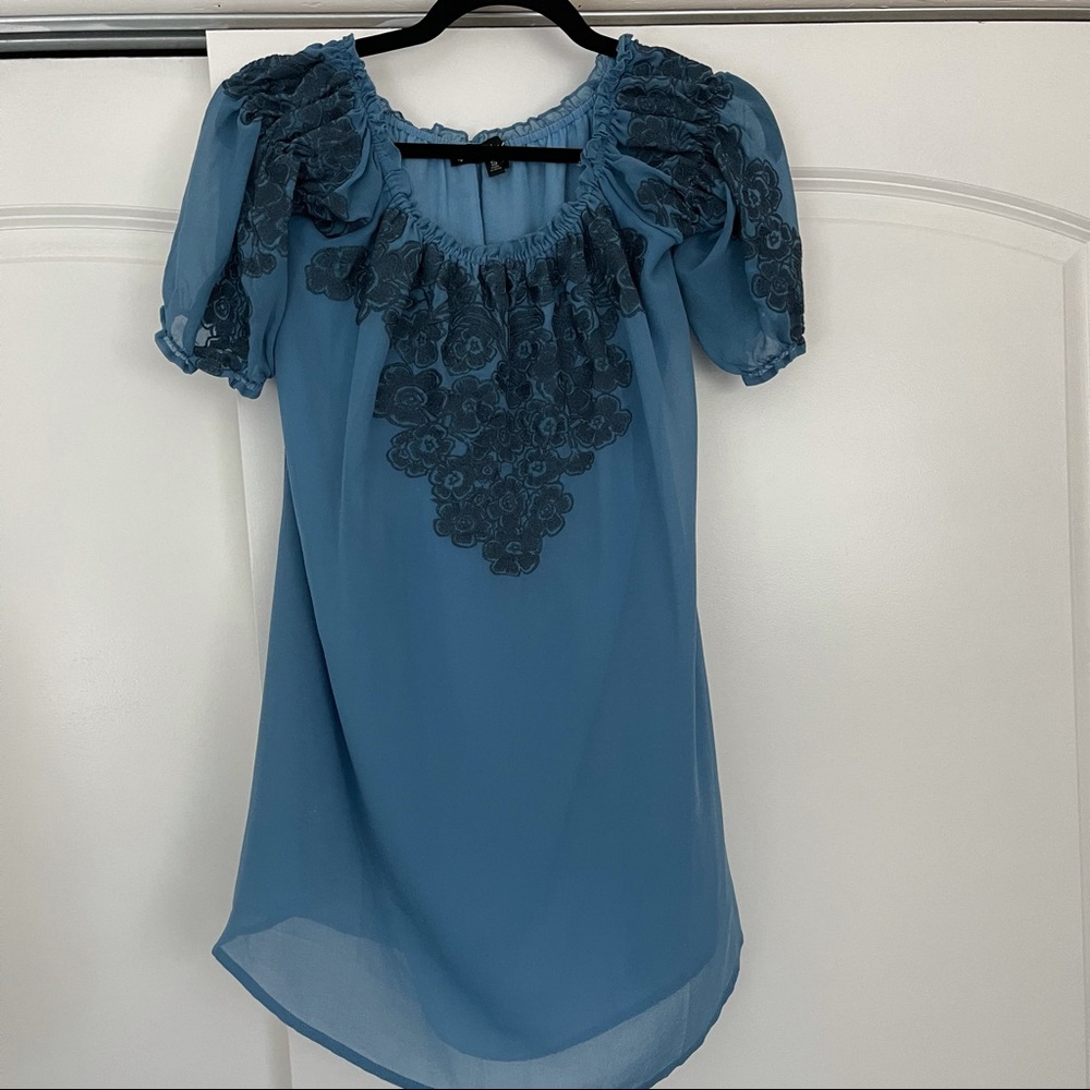 For Love & Lemons off the shoulder mini dress